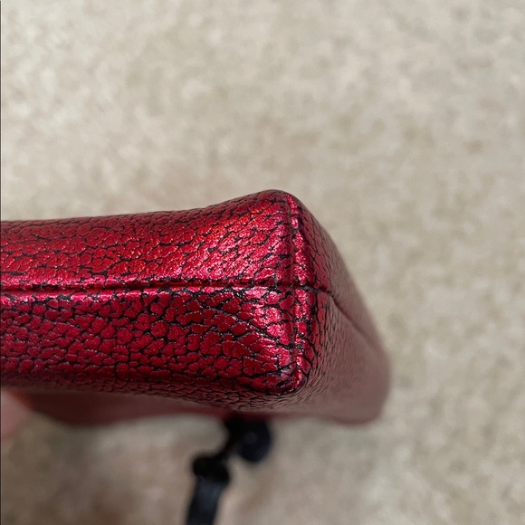 Coach Metallic Red Wristlet - Picture 9 of 10
